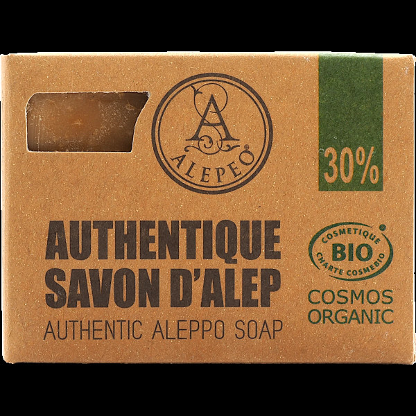 ALEPEO Aleppo Olivenölseife mit 30% Lorbeeröl 200 g